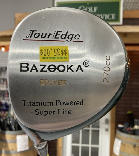 Tour Edge BAZOOKA Driver 44.5" Regular Flex Graphite Shaft LH USED