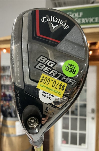 Callaway BIG BERTHA 24 #5 Hybrid 39" RCH 65 Regular Flex Graphite Left-Handed