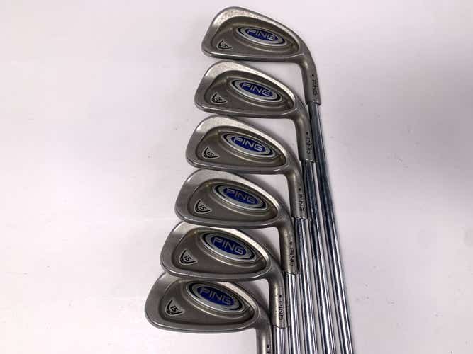 Ping i5 Iron Set 5-PW Black Dot WRX Regular Steel Mens RH