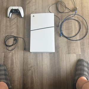 PS5 console and controller