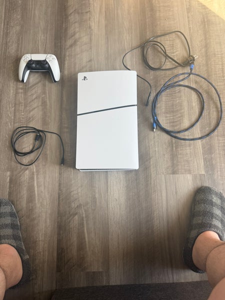 PS5 console and controller