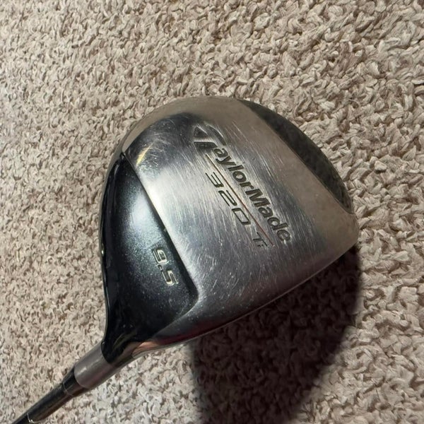 TaylorMade 320 Ti Mens Right Handed Golf Club Driver 9.5 Degree Stiff Flex