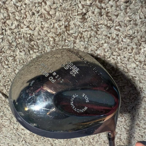 Porsche Mens Right Handed Golf Club Driver 12.5 Degree Regular Flex