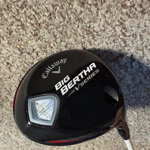Callaway Big Bertha V Series Mens Right Handed Driver 9 Degree Stiff Flex