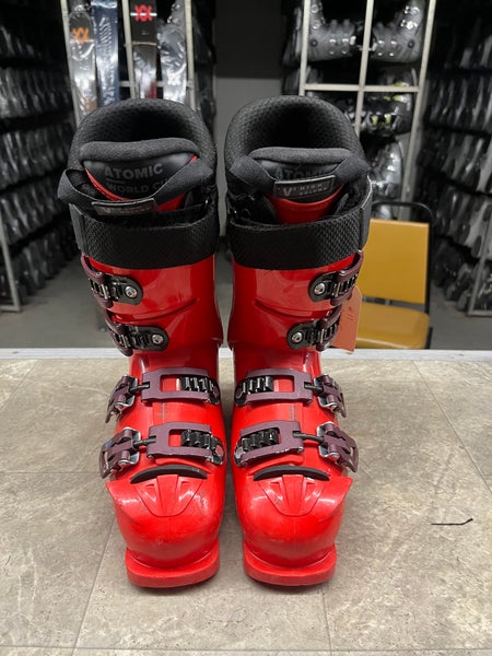 Mondo 24 & 24.5 Unisex Atomic Redster STI Racing Ski Boots Soft Flex (New)