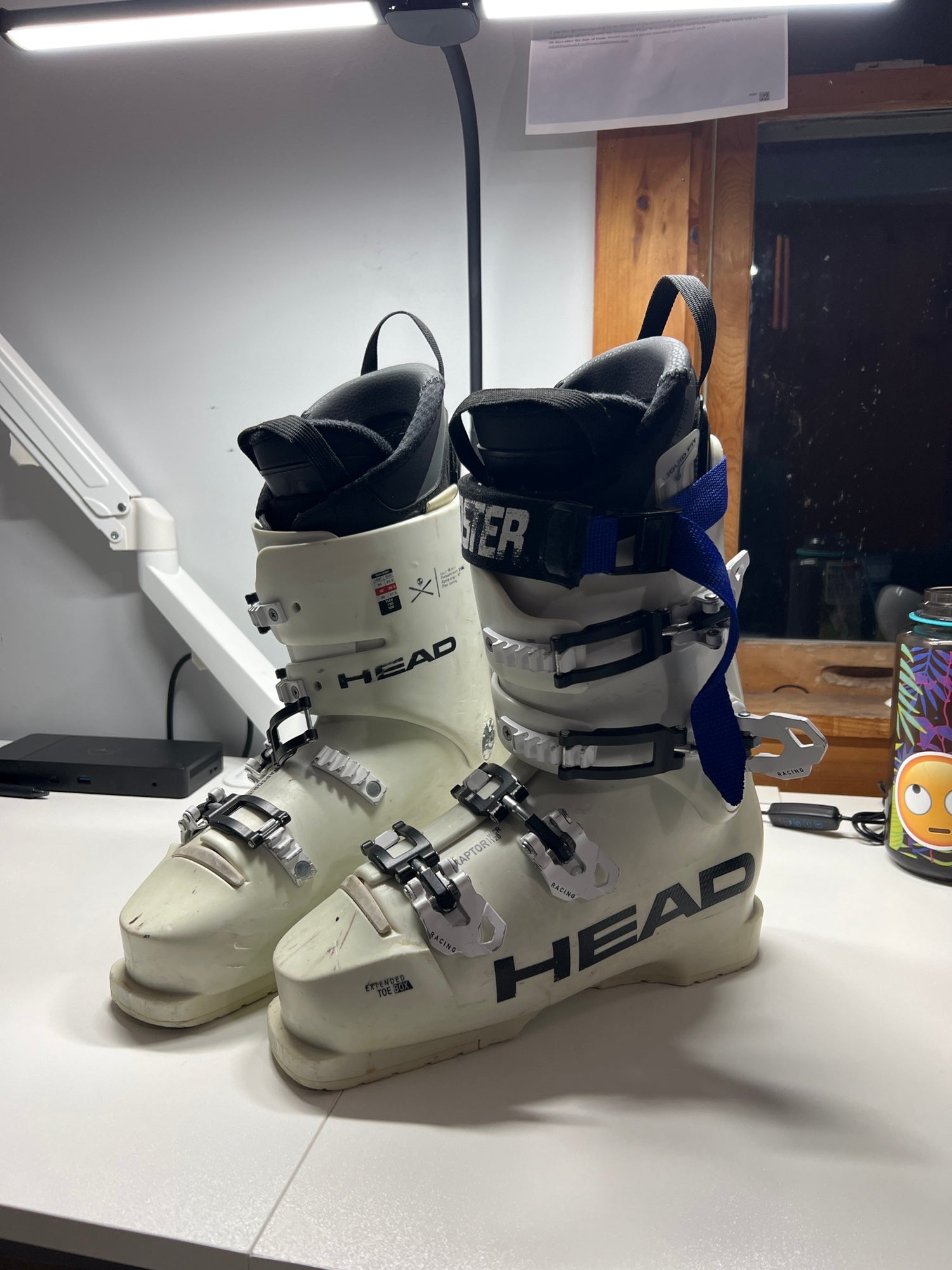 NEW Head Raptor 120 RS Snow Ski Boots - White 26.5 MSRP $799.99