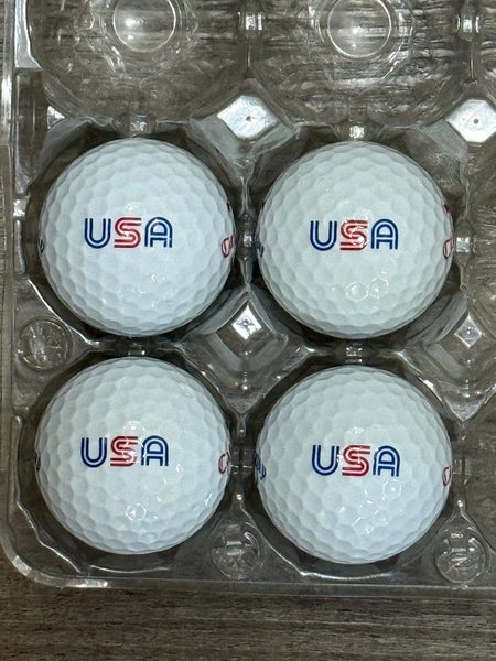 4 Callaway Supersoft USA Golf Balls