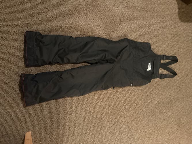 Black Unisex Youth Large The North Face Ski Pants (Used)