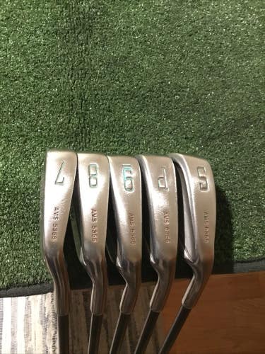 Lady Cobra Baffler Blade AMS 5355 Irons Set (7-PW-SW) Ladies Graphite Shafts