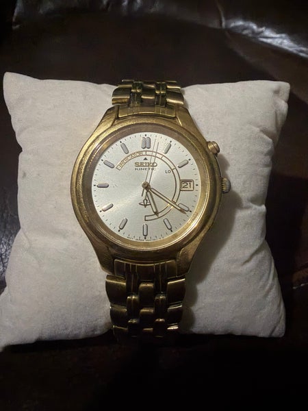 Vintage Seiko Men's Kinetic Watch  5M42-0A19