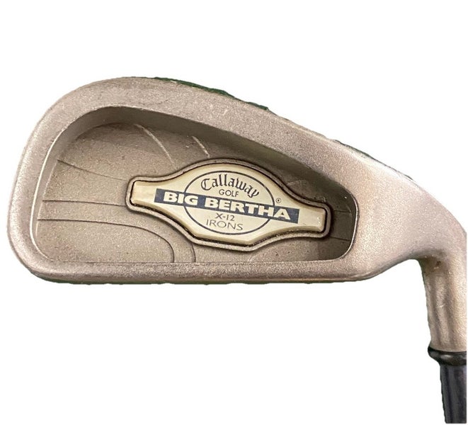 Callaway Big Bertha X-12 4 Iron RH RCH 99 Stiff Graphite 38.5" Good Factory Grip