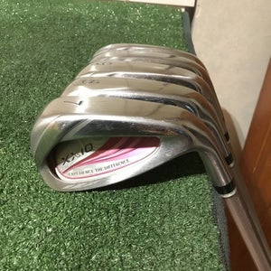 XXIO Ladies 11 Irons Set (7-PW-SW) MP 1100L 36g Graphite Shafts *VGC*