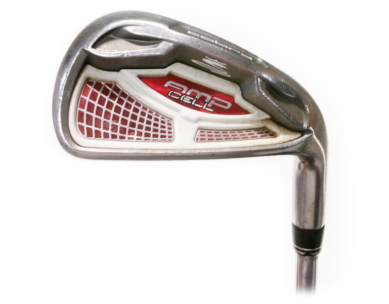 Cobra Amp Cell Red Single 7 Iron Steel True Temper Dynalite 90 Stiff Flex