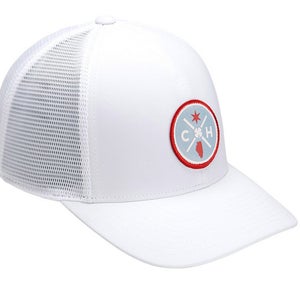 NEW Black Clover Live Lucky Chicago Vibe White Snapback Golf Hat/Cap