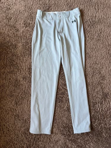 Under Armour Baseball Pants Men's Large Gray Used