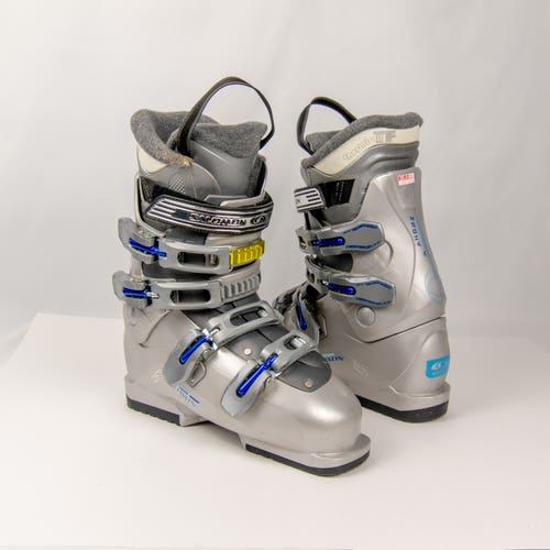 Salomon Irony 4 Mondo 25/25.5 Women's Size 8/8.5 US All Mountain Ski Boots 298mm (Used)