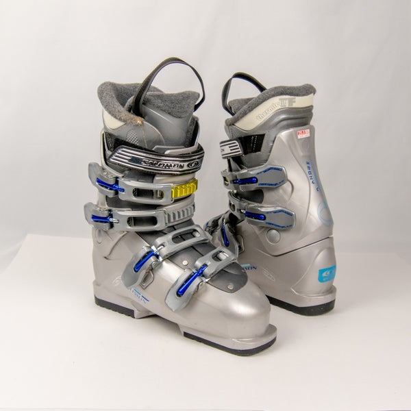 Salomon Irony 4 Mondo 25/25.5 Women's Size 8/8.5 US All Mountain Ski Boots 298mm (Used)