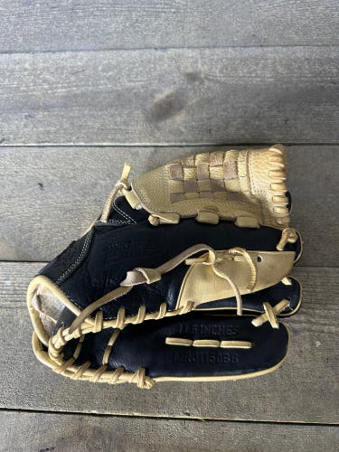 Marucci 11.5” Youth Marksman Series Baseball Glove MRJ1150BB Black Tan