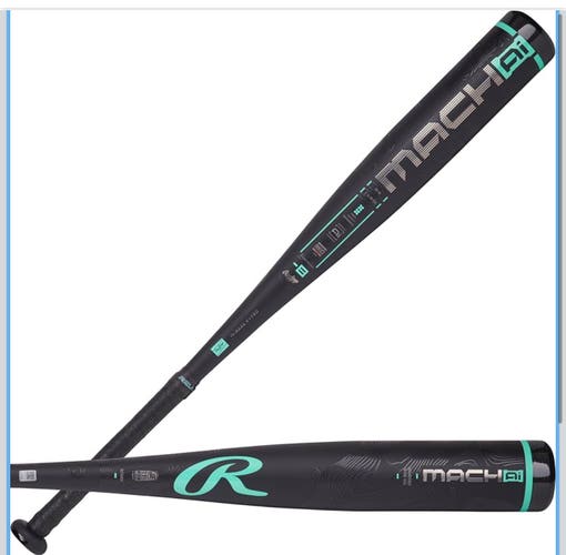 2025 Rawlings Mach AI Alloy USSSA Certified Bat (-8) 22 oz 30" (New)