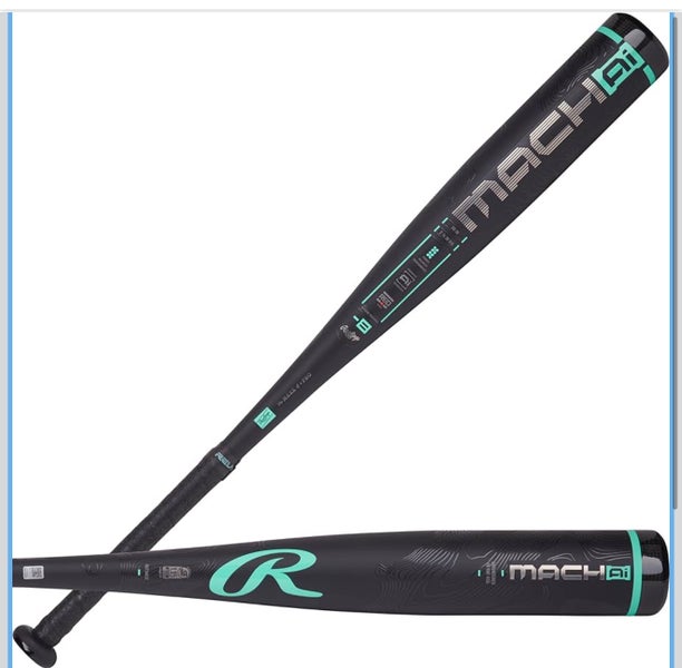 2025 Rawlings Mach AI Alloy USSSA Certified Bat (-8) 22 oz 30" (New)