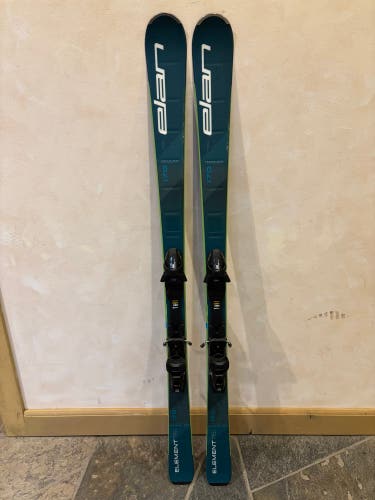 Elan element 76 skis with integrated bindings 170cm