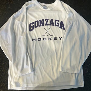 Gonzaga HS Hockey Practice Jersey (White, Adult L)