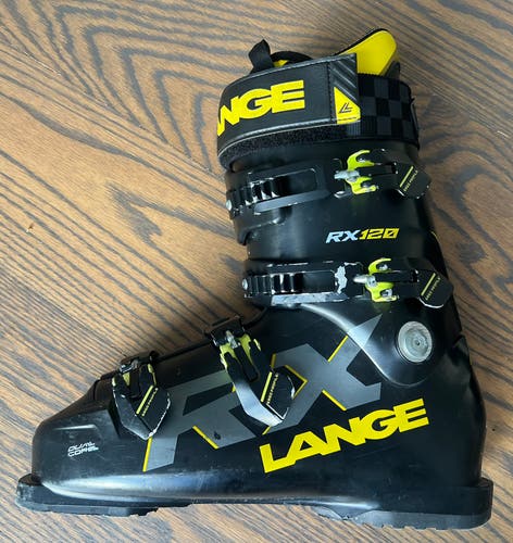 Men's Lange RX 120 Ski Boots Stiff Flex (Used)