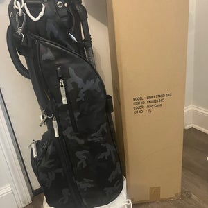 Links & Kings Premium Leather Stand Bag