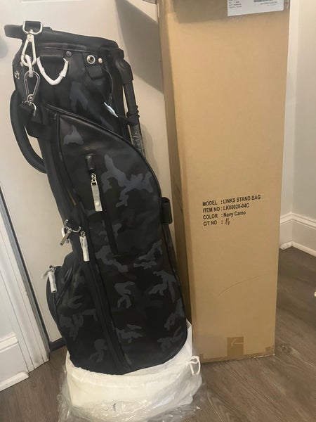 Links & Kings Premium Leather Stand Bag