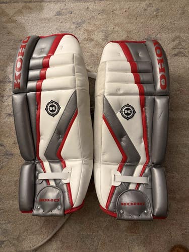 27" Junior Koho 490 Goalie Leg Pads (Used)