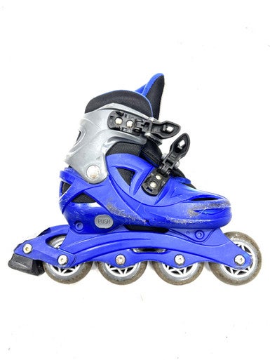 Used VILANO ADJ 1-4 Junior Rec Fitness Skates Black Adjustable 11860-S000301533