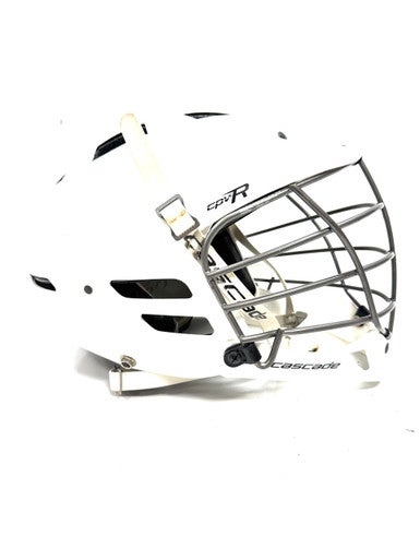 Used Cascade CPV-R Lacrosse Helmet White S/M 11860-S000301527