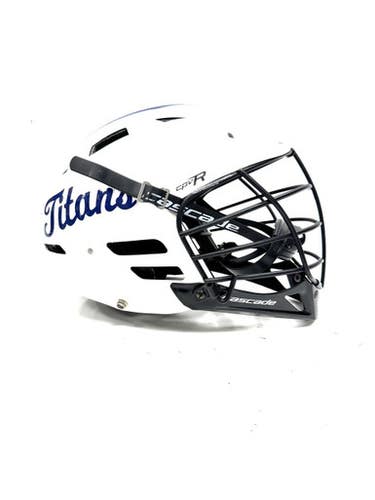 Used Cascade CPV-R Lacrosse Helmet White M/L 11860-S000301526