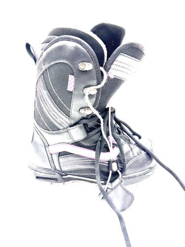 Used Vans MANTRA Womens Snowboard Boots Black Senior 7 11860-S000301521