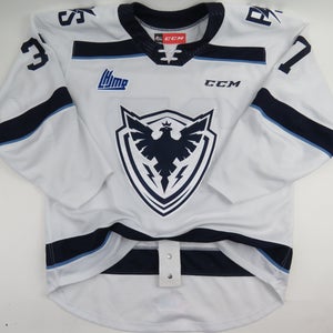 CCM Sherbrooke Phoenix QMJHL Game Worn Authentic Hockey Game Jersey CHL 54 #37