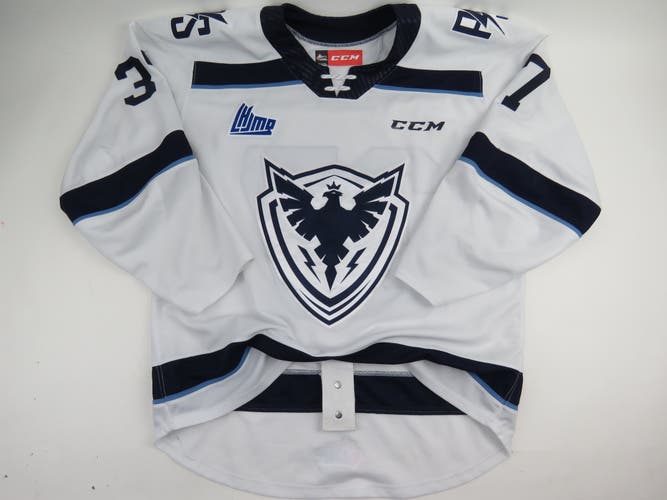 CCM Sherbrooke Phoenix QMJHL Game Worn Authentic Hockey Game Jersey CHL 54 #37