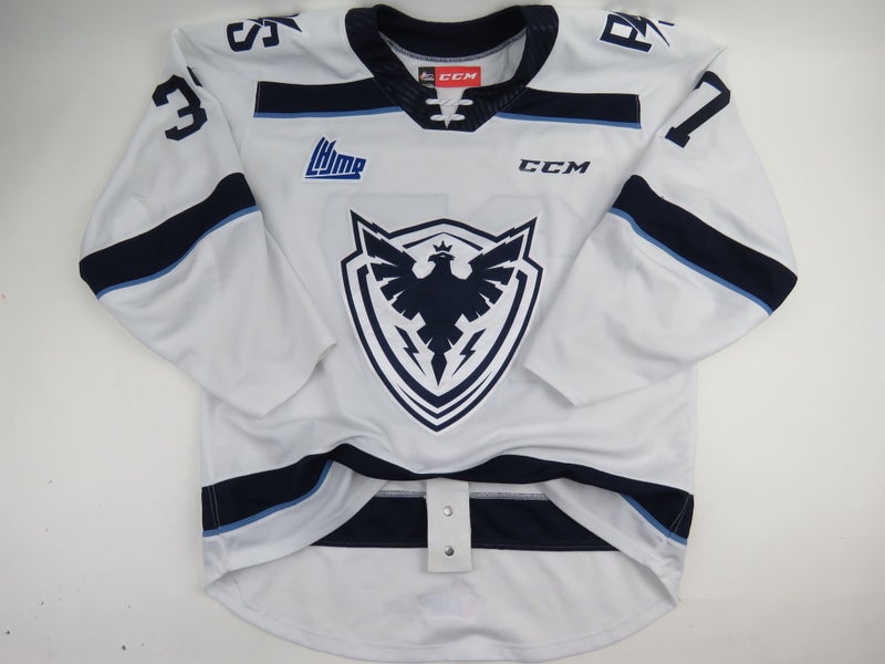 CCM Sherbrooke Phoenix QMJHL Game Worn Authentic Hockey Game Jersey CHL 54 #37