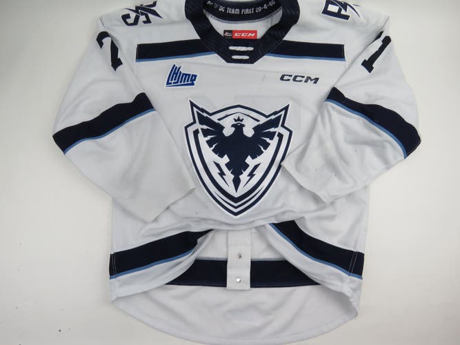 CCM Sherbrooke Phoenix QMJHL Game Worn Authentic Hockey Game Jersey CHL 54 #71