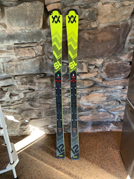 Unisex 2025 Volkl Racetiger SL 150 cm Racing Skis Without Bindings (Used)