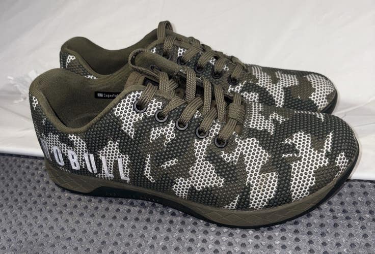 Womens size 8 Mens 6.5 NOBULL Camo Cross Training Shoes
