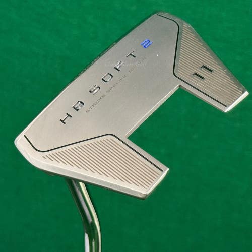 LH Cleveland 2024 HB SOFT 2 #11 Single-Bend 35" Mallet Putter Steel W/ HC