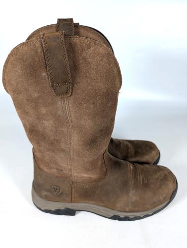 Ariat Women Size: 9B Terrain Brown Leather Western Boots 10011845 Waterproof