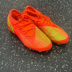 Used Adidas Soccer Cleats Orange Junior 03 11849-S000034006