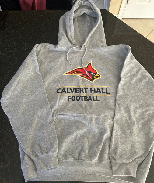 Calvert Hall Football Sweatshirt (Gray, Adult XL)
