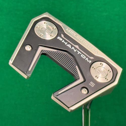 Scotty Cameron 2024 Phantom 5 33" Single-Bend Mallet Putter Titleist w/ HC