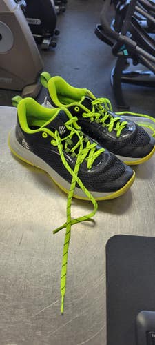 Used UA Steph Curry Basketball Shoes M Black Junior 05 11497-C000154013