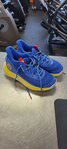 Used UA Steph Curry Basketball Shoes M Royal Blue Senior 6.5 11497-C000154015