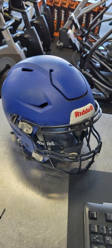 Used Riddell SPEEDFLEX YTH XL FB Helmet Navy Blue XL 11497-S000154011