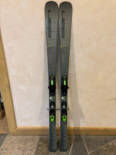 New 2025 Elan Element 78 ti skis with integrated bindings 168cm