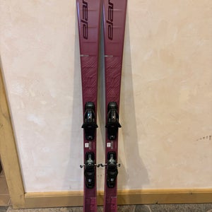 New 2025 Elan Element Ti 78 skis with integrated bindings 160cm
